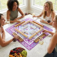 Tapis de jeu de Mahjong personnalisé en néoprène, antidérapant et écologique, pour clubs et marques de détail – Vente en gros