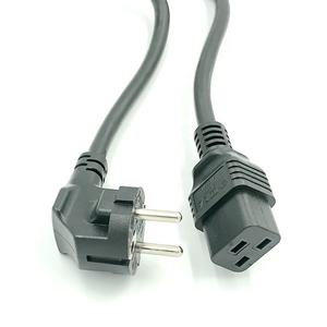 2m negro ENEC KEMA 16a 250v, schuko cable de alimentación H05VV-F 3G * 1.5mm2 - Product Image 2