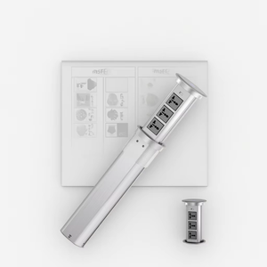 Cơ Giới <span class=keywords><strong>pop</strong></span>-<span class=keywords><strong>up</strong></span> Ổ cắm điện cho nhà bếp đảo bếp Ổ cắm thông minh & cắm với bộ sạc không dây nâng ổ cắm - Product Image 4