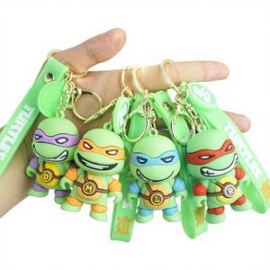 พวงกุญแจ<span class=keywords><strong>การ์ตูน</strong></span>ญี่ปุ่น 3 มิติ น่ารัก ทำ<span class=keywords><strong>จา</strong></span>กพีวีซี สำหรับนักเรียน จี้กระเป๋า พวงกุญแจเต่าน่ารัก - Product Image 2
