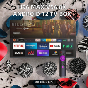 H96 Max Android <span class=keywords><strong>TV</strong></span> Box 8K RK3566 8GB RAM 64GB ROM Smart Set-Top Box WiFi 6 Ethernet 1000M BT 4.0 USB 3.0 - Product Image 2