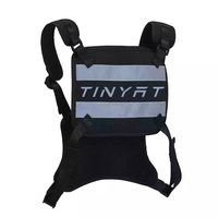 Nouveau sac de poitrine tactique, pochette avant polyvalente pour les Sports de plein air réfléchissants, sac de poitrine pour l'équitation, la course, le Skateboard et la randonnée