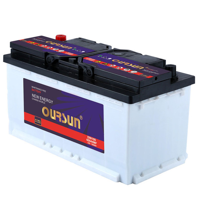 DIN100MF 12V  100AH  Car Battery  60038 With High CCA Maintenance Free Battery