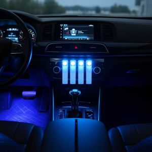 Lampe d'ambiance pour voiture, 12 V, lampe décorative intérieure pour éclairage ambiant automobile, style A - Product Image 2