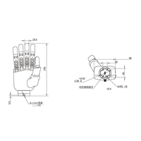 Carga útil de mano mecánica inteligente 10kg Robot móvil diestro Robot humanoide dedicado Robot colaborativo