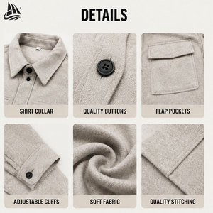 Giacca in Misto <span class=keywords><strong>Lino</strong></span> per <span class=keywords><strong>Uomo</strong></span> con Tasche a Patta Personalizzate e Colletto a Risvolto - Product Image 3