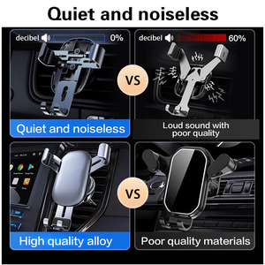 ที่ยึดโทรศัพท์กับที่ชาร์จในรถยนต์แบบพกพาปรับความสูงได้ใช้ได้กับโทรศัพท์ทุกรุ่นและแท่นชาร์จ - Product Image 5