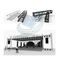 Estructura Modular de Aluminio de 290 mm, Tipo Presión, para Soporte de Iluminación en Escenarios Exteriores, Capacidad de Carga de 1000 kg