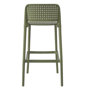 Taburetes de <span class=keywords><strong>Bar</strong></span> apilables de plástico con diseño de cafetería y restaurante de hotel, silla alta de <span class=keywords><strong>bar</strong></span> - Product Image 2