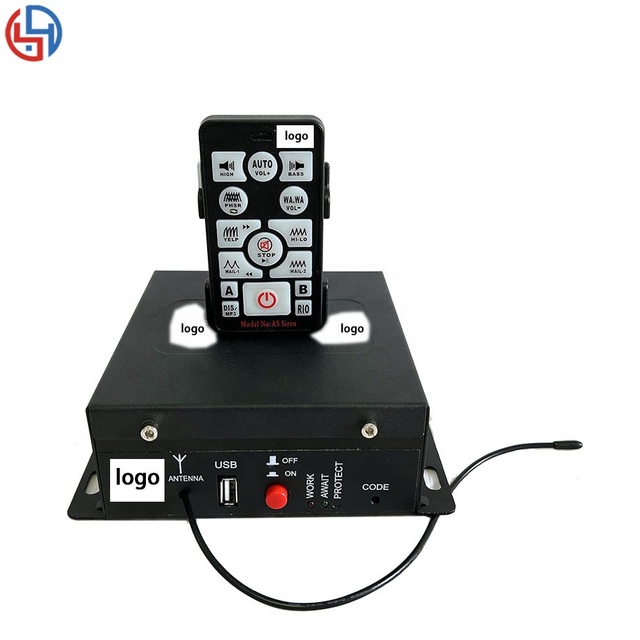 12v 24v 22 Tones Emergency Siren System 100w Car Siren Wireless Remote Control 150w Wireless Control Command