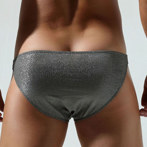 TAUWELL-Slip bikini da <span class=keywords><strong>uomo</strong></span> lucidi e sexy a vita bassa, aderenti, morbidi, traspiranti, <span class=keywords><strong>intimo</strong></span> per l'uso quotidiano, spedizione veloce - Product Image 4