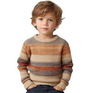 Le fabricant fournit des pulls à col rond personnalisés pour enfants, pour tout-petits, pour garçons et bébés. - Product Image 1