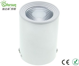 Sáng tạo hiện đại vuông treo mặt dây dẫn Downlight cát trắng đen kết thúc bề mặt gắn nhôm đèn cơ thể - Product Image 4