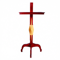 Accessoire de magie de scène professionnel de luxe et durable, table flottante avec boîte anti-gravité et porte-bougie pour les magiciens, spectacle de magie