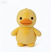 Ensemble de jouets en peluche en coton PP OEM, animaux en peluche mignons (Panda, Chien, Chat, Abeille), poupées douces en tricot avec logo personnalisé pour cadeau de bébé, vente en gros
