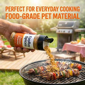 Botella de Plástico PET para Especias de Marca Privada OEM, Envase Transparente para Condimentos, Empaque Personalizado al por Mayor para Especias y Hierbas - Product Image 4