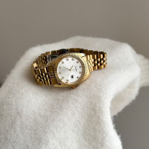 Set di Orologi al Quarzo in Acciaio Inossidabile per Coppie, Impermeabili, Orologi da Polso alla Moda, Regalo di San Valentino per Uomini e Donne - Product Image 3