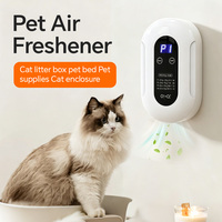 Désodorisant intelligent pour animaux de compagnie, mode de pulvérisation automatique, stérilisation à l'ozone, élimination de 99 % des odeurs, pour chiens et chats, sans parfum