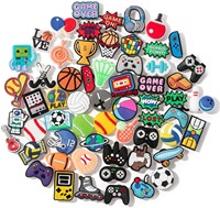 Breloques de chaussures 3D en PVC personnalisées en usine, décorations de sabots de créateur, badges de dessin animé en caoutchouc souple, décorations de chaussures