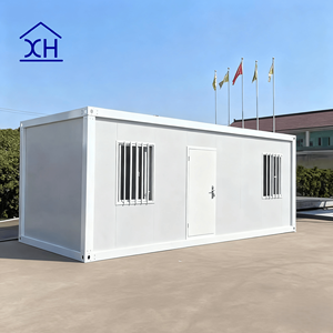 บ้านคอนเทนเนอร์ราคาประหยัดพร้อมห้องน้ำ บ้านขนาดเล็ก โกดังแบบถอดประกอบได้ บ้านคอนเทนเนอร์ขนาดเล็ก - Product Image 1
