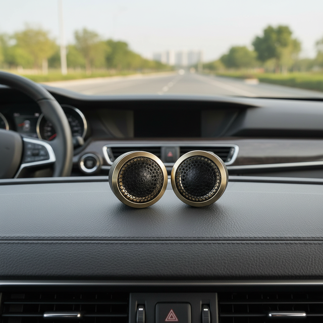 OEM Factory 2-Inch RMS 35W Max 150W Dome Tweeter Pair Car Subwoofers Speakers with High Performance Car Tweeters