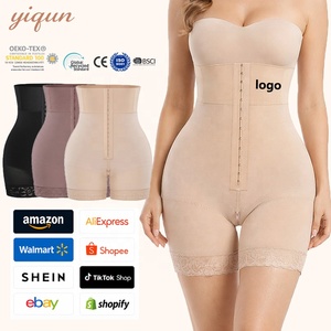 <span class=keywords><strong>Faja</strong></span> <span class=keywords><strong>Reductora</strong></span> Colombiana BBL para Mujer, Pantalones Cortos Moldeadores de Alta Compresión, Control de Abdomen, Realce de Cadera - Product Image 1