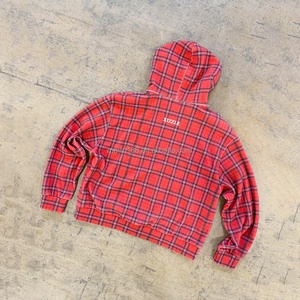 Sweat à capuche zippé en tricot gaufré pour homme, motif écossais personnalisé, de haute qualité, fabriqué par un professionnel - Product Image 2