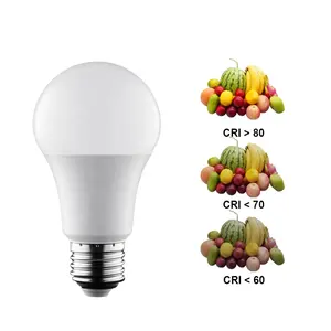 Üretici elektrik enerji tasarrufu nötr beyaz E27 7W lamba ev için Led elektrik ampulü