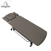 Table de massage électrique à un moteur avec réglage en hauteur, cadre métallique, lit de traitement chiropratique pour hôpital