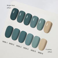 AILANUO Kit de vernis à ongles gel haute pigmentation 6 couleurs, service ODM/OEM, logo personnalisé, livre de couleurs et échantillons gratuits