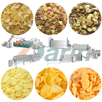 Ligne de production d'extrusion de céréales pour petit-déjeuner (corn flakes) et équipement pour usine de snacks