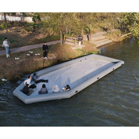 Équipement d'entretien de quai sec gonflable pour bateau, levage et stockage, quai sec flottant personnalisé pour bateau à vendre