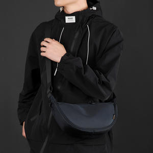 WePower Men's <b>Crossbody</b> <b>Bag</b> Nylon <b>Large</b> Capacity Solid Color Black Gray Dark Blue Everyday Outfits Summer 2025 - Product Image 5