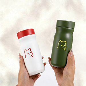 Mini Children's Insulated Water Bottle 316 Stainless Steel Portable Compact Cup For Travel And Home Use - Product Image 4