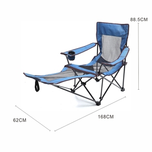 Starryheart เก้าอี้นอนเหล็กแบบถอดได้กลางแจ้งแบบพกพาดาดฟ้าเก้าอี้ตั้งแคมป์พับได้ - Product Image 6