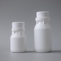 Bouteille en PEHD avec bouchon à vis et insert compte-gouttes, applicateur de produits chimiques agricoles de précision à filetage supérieur, prix usine de gros