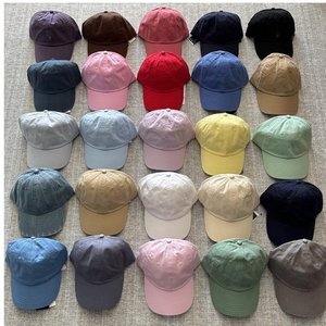 Gorra Trucker de Béisbol con Logo de Caballo Lavado, Visera Curva, Parte Superior Suave, Versátil, Protección Solar, para Hombre y Mujer, Otoño Invierno - Product Image 1