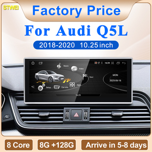 Reproductor de Video para Auto STWEI, Precio de Fábrica, 8G 128G Android 14, 10.25 Pulgadas, Carplay AUTO para AUDI 2018-2022 Q5 Q5L, GPS, Navegación, Pantalla Inteligente - Product Image 2