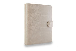 Couverture de cahier à 6 anneaux de reliure, feuille lâche personnalisée de qualité supérieure, couverture de cahier à motif crocodile, couverture de planificateur personnalisé souple - Product Image 3