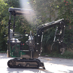 รถขุดขนาดเล็ก 1 ตัน แบบตีนตะขาบ สำหรับสวน ไร่นา ก่อสร้าง ได้รับมาตรฐาน CE EPA พร้อมตัวเลือกเครื่องยนต์ Kubota จากโรงงาน OEM - Product Image 1