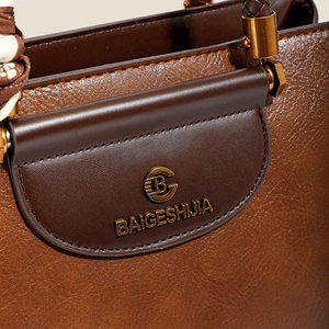 Proveedor Mayorista de Bolsos de PU Encerado Vintage, Bolso Tipo Satchel con Asa Trenzada y Pañuelo de Seda <span class=keywords><strong>para</strong></span> Suministro Profesional Global - Product Image 4