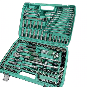 Oferta Especial: Kit de Herramientas Mecánicas para Auto CR-V de 151 Piezas, Personalizado OEM, 1 Juego para Reparación de Autos y Bicicletas, Incluye Llave de Trinquete y Llave Dinamométrica - Product Image 1