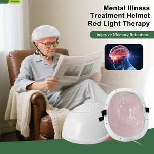 1070 nm Laser Brain Helmet Machine Neurolink Head System Machines Photobiomodulation <strong>Therapy</strong> for <strong>Parkinson</strong> Nervos Treatment - Product Image 1