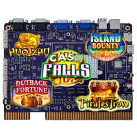 Carte de jeu PCB 4-en-1 Cash Falls pour jeu de compétences vertical, avec fonction Wild et fonction de prévisualisation et d'échange, pour 4 machines d'arcade de divertissement, prix usine