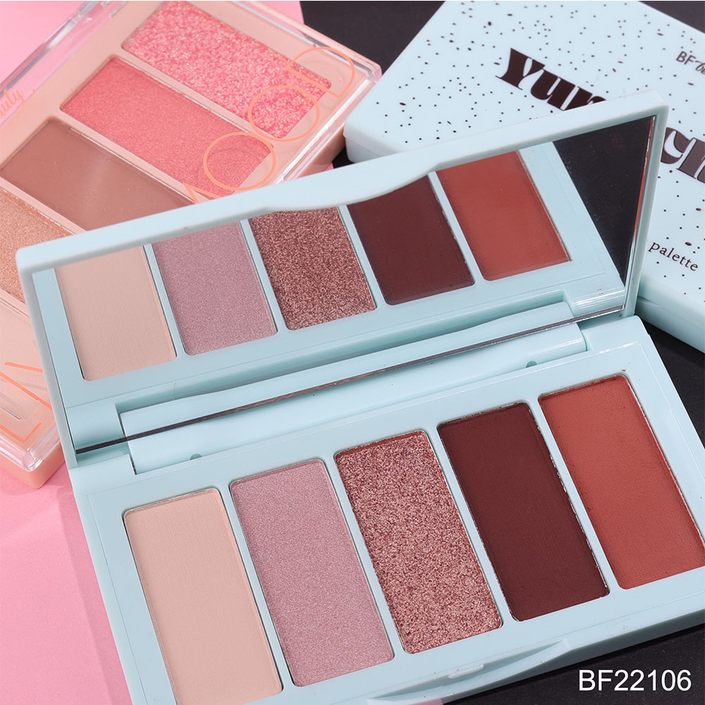 Карманная мини-палитра теней для век, макияж Ultramo, Палетка Дымчатых теней для век с индивидуальным логотипом, натуральные нюдовые и неоновые тени для век