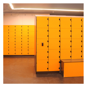 Cartmay Keyless tự dịch vụ cửa duy nhất bưu kiện lưu trữ điện tử tủ RFID mini HPL thể thao phòng tập thể dục tủ khóa cho hồ bơi - Product Image 3