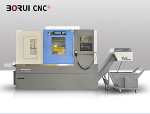 เครื่องกลึง CNC แบบหลายแกน BORUI BR200LDY พร้อมแกน Y สำหรับงานกลึง-กัด-เจาะในเครื่องเดียว มาตรฐาน CE ISO - Product Image 1