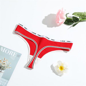 Tanga Sexy para Mujer, Ropa Interior Transpirable con Entrepierna de Algodón - Product Image 6