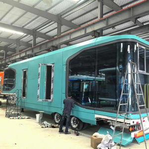 Unidades modulares sostenibles de 40 pies y 20 pies, casas prefabricadas impermeables para RV, Camping, cápsula móvil, <span class=keywords><strong>refugio</strong></span> minero, cápsula de supervivencia - Product Image 6