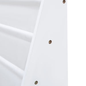 어린이 책장 4 단 보관 책 선반 책꽂이 코너 벽 장난감 책장 회전 디스플레이 선반 홈 거실 - Product Image 3